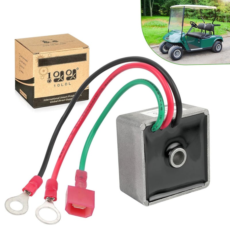 10L0L منظم جهد 10L0L 27739-G01 لعربات الجولف EZGO TXT/Medalist الغازية 1994-حتى الآن، Club Car 1984-1991 و Columbia/ParCar 1982-1994، بديل OEM 27739G01 435-203 - Image 1
